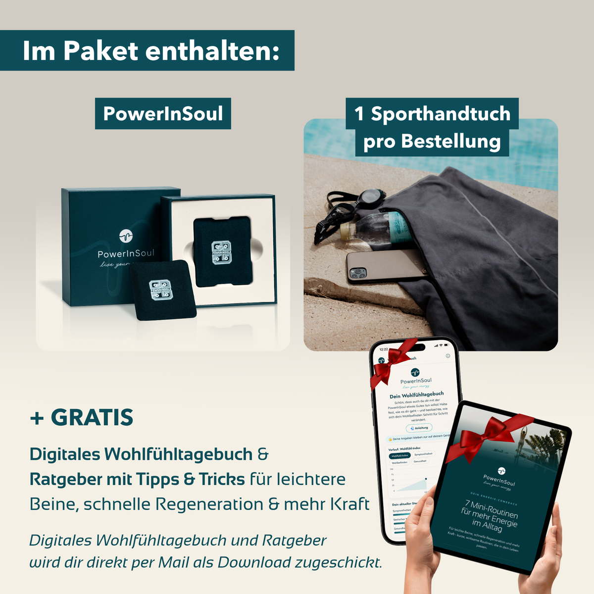 PowerInSoul + Geschenke im Wert von € 40,--
